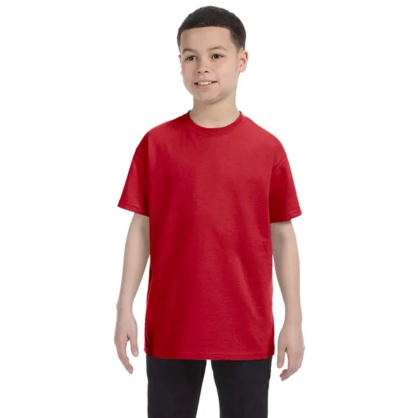 Hanes Youth 6.1 oz. Tagless T-Shirt - Hanes Youth 6.1 oz. Tagless T-Shirt - Image 5 of 19