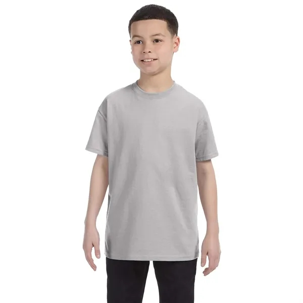 Hanes Youth 6.1 oz. Tagless T-Shirt - Hanes Youth 6.1 oz. Tagless T-Shirt - Image 12 of 19