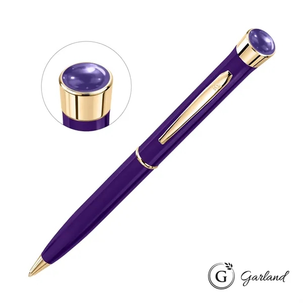 Garland® Color Aura Twist Ballpoint Pen - Gold Accent - Garland® Color Aura Twist Ballpoint Pen - Gold Accent - Image 10 of 10