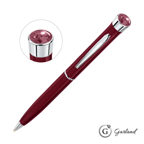 Garland® Color Aura Twist Ballpoint Pen - Chrome Accent - Garland® Color Aura Twist Ballpoint Pen - Chrome Accent - Image 6 of 12