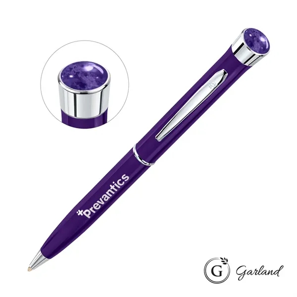 Garland® Color Aura Twist Ballpoint Pen - Chrome Accent - Garland® Color Aura Twist Ballpoint Pen - Chrome Accent - Image 11 of 12