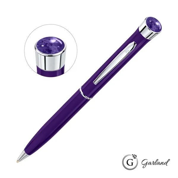 Garland® Color Aura Twist Ballpoint Pen - Chrome Accent - Garland® Color Aura Twist Ballpoint Pen - Chrome Accent - Image 12 of 12