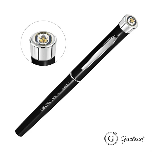 Garland® Color Custom Rollerball Pen - Chrome Accent - Garland® Color Custom Rollerball Pen - Chrome Accent - Image 0 of 10