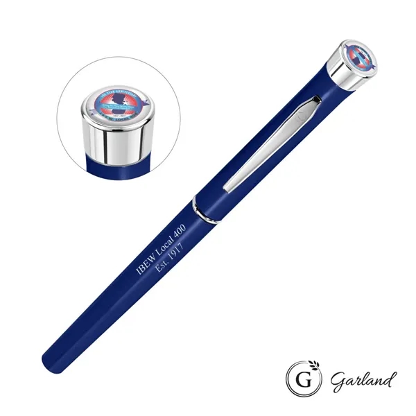 Garland® Color Custom Rollerball Pen - Chrome Accent - Garland® Color Custom Rollerball Pen - Chrome Accent - Image 3 of 10