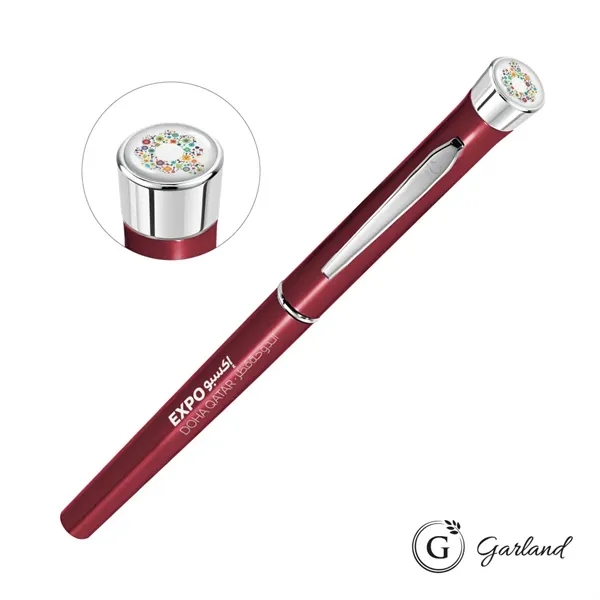 Garland® Color Custom Rollerball Pen - Chrome Accent - Garland® Color Custom Rollerball Pen - Chrome Accent - Image 5 of 10