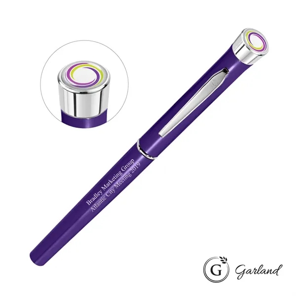 Garland® Color Custom Rollerball Pen - Chrome Accent - Garland® Color Custom Rollerball Pen - Chrome Accent - Image 9 of 10