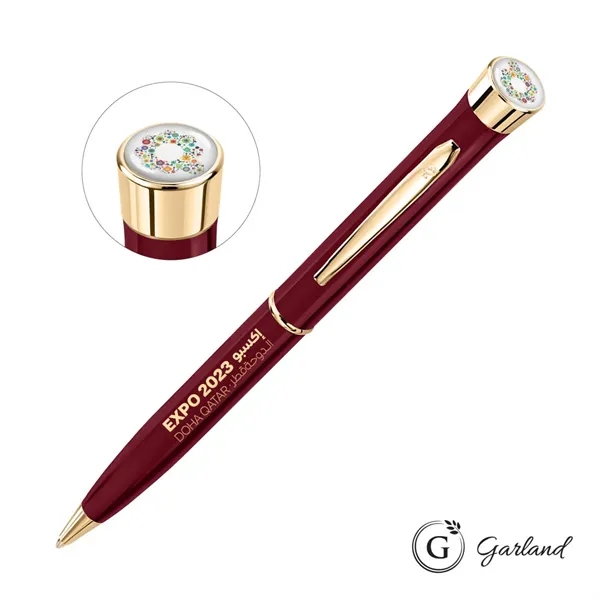Garland® Color Custom Twist Ballpoint Pen - Gold Accent - Garland® Color Custom Twist Ballpoint Pen - Gold Accent - Image 5 of 10