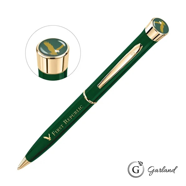Garland® Color Custom Twist Ballpoint Pen - Gold Accent - Garland® Color Custom Twist Ballpoint Pen - Gold Accent - Image 7 of 10