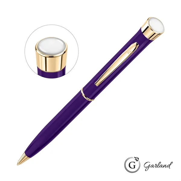 Garland® Color Custom Twist Ballpoint Pen - Gold Accent - Garland® Color Custom Twist Ballpoint Pen - Gold Accent - Image 10 of 10