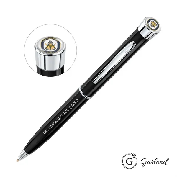 Garland® Color Custom Twist Ballpoint Pen - Chrome Accent - Garland® Color Custom Twist Ballpoint Pen - Chrome Accent - Image 0 of 12