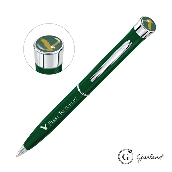 Garland® Color Custom Twist Ballpoint Pen - Chrome Accent - Garland® Color Custom Twist Ballpoint Pen - Chrome Accent - Image 7 of 12