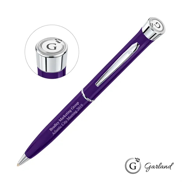 Garland® Color Twist Ballpoint Pen - Chrome Accent - Garland® Color Twist Ballpoint Pen - Chrome Accent - Image 11 of 12