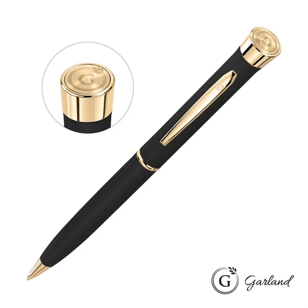 Garland® Color Matte Emblem Twist Ballpoint Pen - Gold - Garland® Color Matte Emblem Twist Ballpoint Pen - Gold - Image 2 of 14