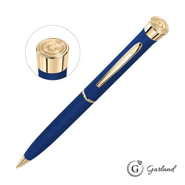 Garland® Color Matte Emblem Twist Ballpoint Pen - Gold - Garland® Color Matte Emblem Twist Ballpoint Pen - Gold - Image 4 of 14