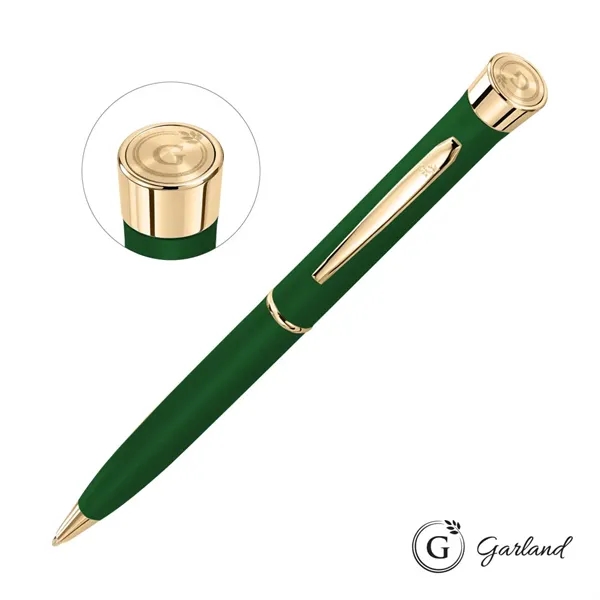 Garland® Color Matte Emblem Twist Ballpoint Pen - Gold - Garland® Color Matte Emblem Twist Ballpoint Pen - Gold - Image 6 of 14