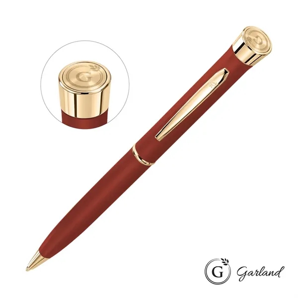 Garland® Color Matte Emblem Twist Ballpoint Pen - Gold - Garland® Color Matte Emblem Twist Ballpoint Pen - Gold - Image 14 of 14