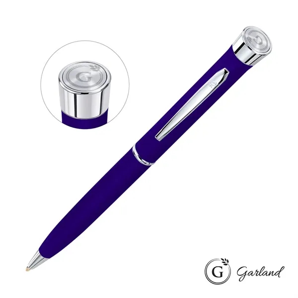 Garland® Color Matte Emblem Twist Ballpoint Pen - Chrome - Garland® Color Matte Emblem Twist Ballpoint Pen - Chrome - Image 10 of 14