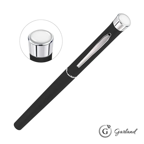 Garland® Color Matte Custom Rollerball Pen - Chrome - Garland® Color Matte Custom Rollerball Pen - Chrome - Image 2 of 14