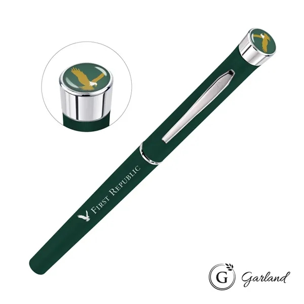 Garland® Color Matte Custom Rollerball Pen - Chrome - Garland® Color Matte Custom Rollerball Pen - Chrome - Image 5 of 14