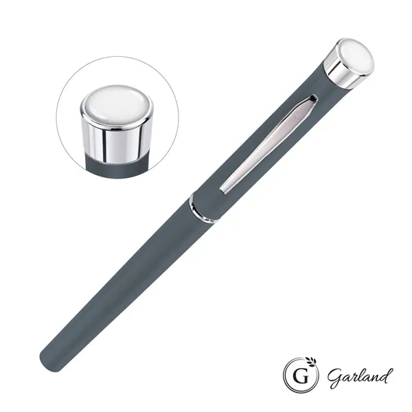 Garland® Color Matte Custom Rollerball Pen - Chrome - Garland® Color Matte Custom Rollerball Pen - Chrome - Image 8 of 14