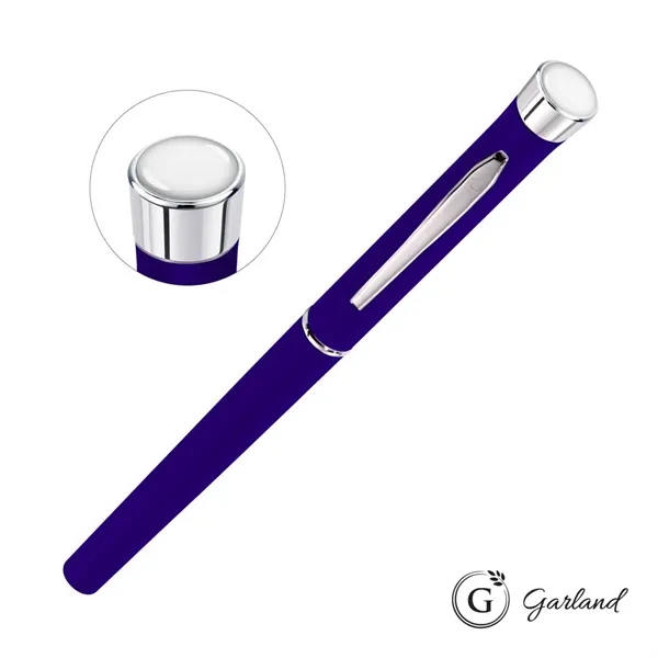 Garland® Color Matte Custom Rollerball Pen - Chrome - Garland® Color Matte Custom Rollerball Pen - Chrome - Image 10 of 14