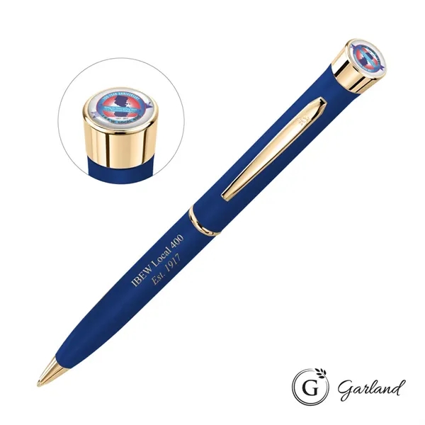 Garland® Color Matte Custom Twist Ballpoint Pen - Gold - Garland® Color Matte Custom Twist Ballpoint Pen - Gold - Image 3 of 14