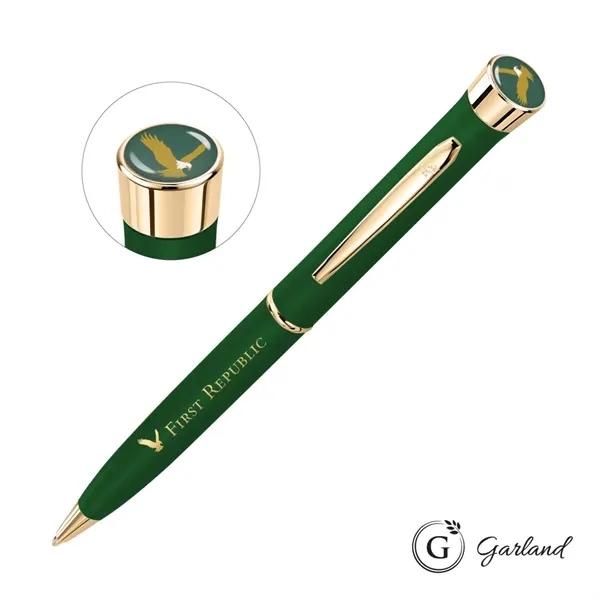 Garland® Color Matte Custom Twist Ballpoint Pen - Gold - Garland® Color Matte Custom Twist Ballpoint Pen - Gold - Image 5 of 14