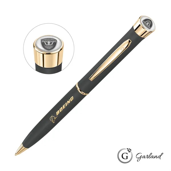 Garland® Color Matte Custom Twist Ballpoint Pen - Gold - Garland® Color Matte Custom Twist Ballpoint Pen - Gold - Image 7 of 14