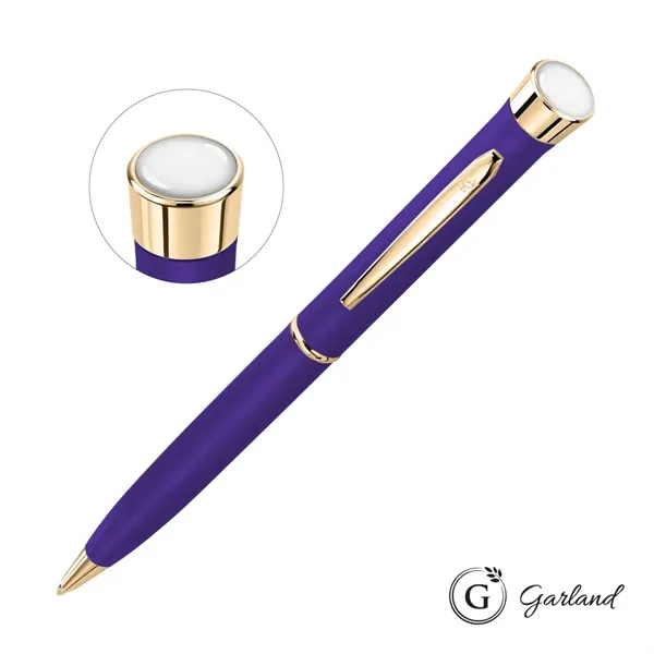Garland® Color Matte Custom Twist Ballpoint Pen - Gold - Garland® Color Matte Custom Twist Ballpoint Pen - Gold - Image 10 of 14