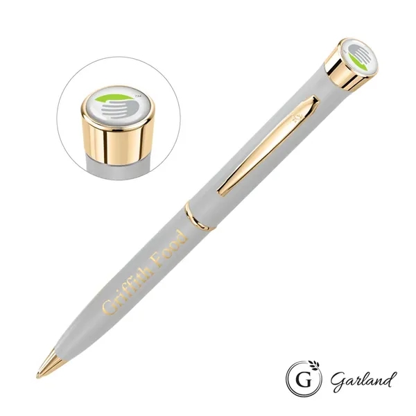 Garland® Color Matte Custom Twist Ballpoint Pen - Gold - Garland® Color Matte Custom Twist Ballpoint Pen - Gold - Image 11 of 14