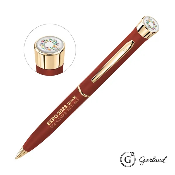 Garland® Color Matte Custom Twist Ballpoint Pen - Gold - Garland® Color Matte Custom Twist Ballpoint Pen - Gold - Image 13 of 14