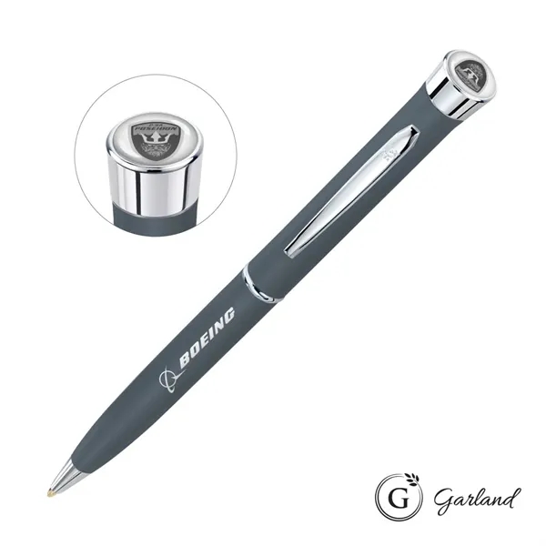Garland® Color Matte Custom Twist Pen - Chrome - Garland® Color Matte Custom Twist Pen - Chrome - Image 7 of 14