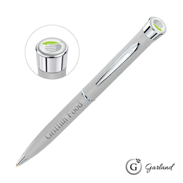 Garland® Color Matte Custom Twist Pen - Chrome - Garland® Color Matte Custom Twist Pen - Chrome - Image 11 of 14