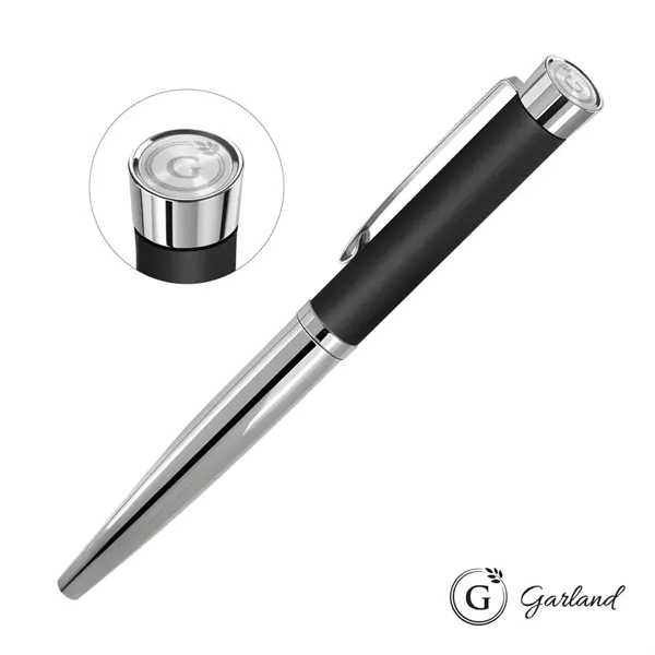 Garland® Executive Emblem Monogram Rollerball Pen - Chrome - Garland® Executive Emblem Monogram Rollerball Pen - Chrome - Image 5 of 7