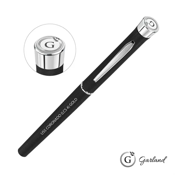 Garland® Tactical Textured Rollerball Pen - Chrome
