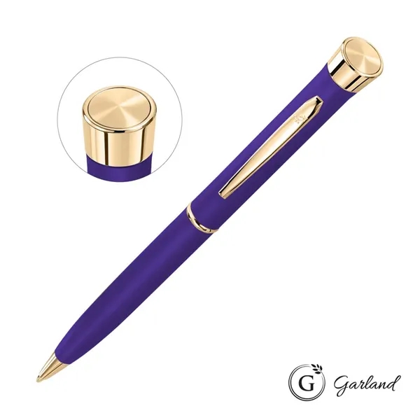 Garland® Color Matte Custom Emblem Twist Pen - Gold - Garland® Color Matte Custom Emblem Twist Pen - Gold - Image 10 of 14