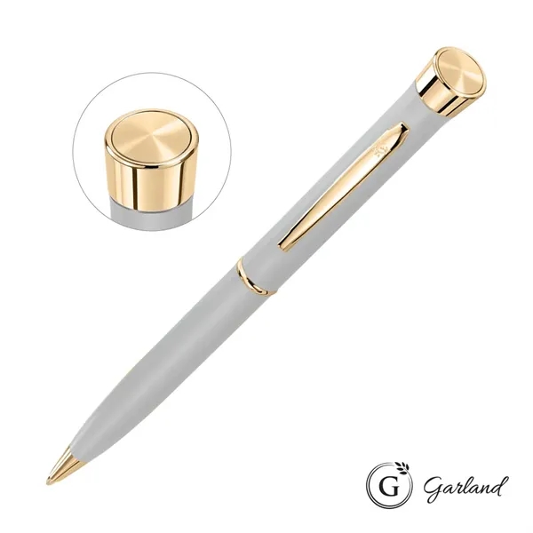 Garland® Color Matte Custom Emblem Twist Pen - Gold - Garland® Color Matte Custom Emblem Twist Pen - Gold - Image 12 of 14