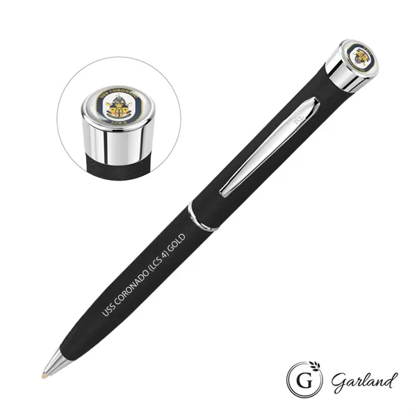 Garland® Tactical Custom Textured Twist Pen - Chrome - Garland® Tactical Custom Textured Twist Pen - Chrome - Image 0 of 6
