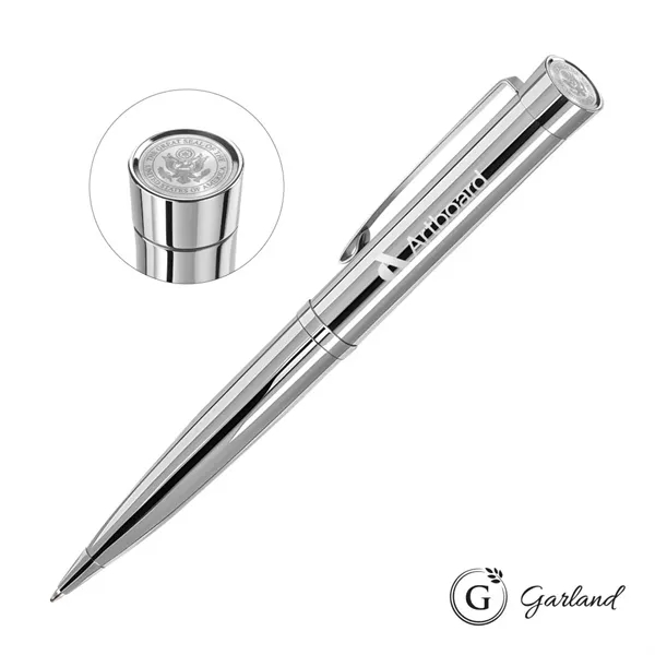 Garland® Executive Signature Custom Emblem Twist Pen-Chrome - Garland® Executive Signature Custom Emblem Twist Pen-Chrome - Image 0 of 1