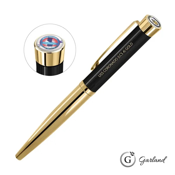 Garland®  Executive Custom Monogram Empire Felt Tip Pen-Gold - Garland®  Executive Custom Monogram Empire Felt Tip Pen-Gold - Image 0 of 5