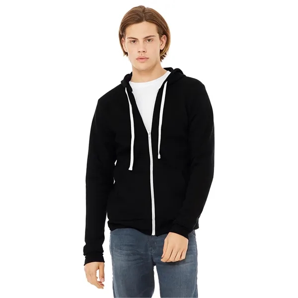 Custom Unisex Triblend Full Zip Hood