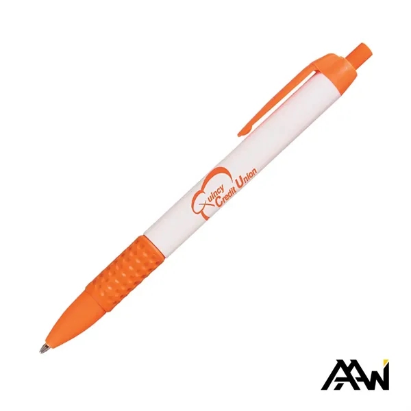Widebody Grip Pen Glossy White Barrel - Matte - Widebody Grip Pen Glossy White Barrel - Matte - Image 6 of 15