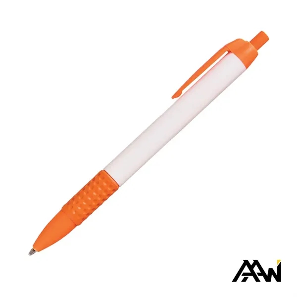 Widebody Grip Pen Glossy White Barrel - Matte - Widebody Grip Pen Glossy White Barrel - Matte - Image 7 of 15