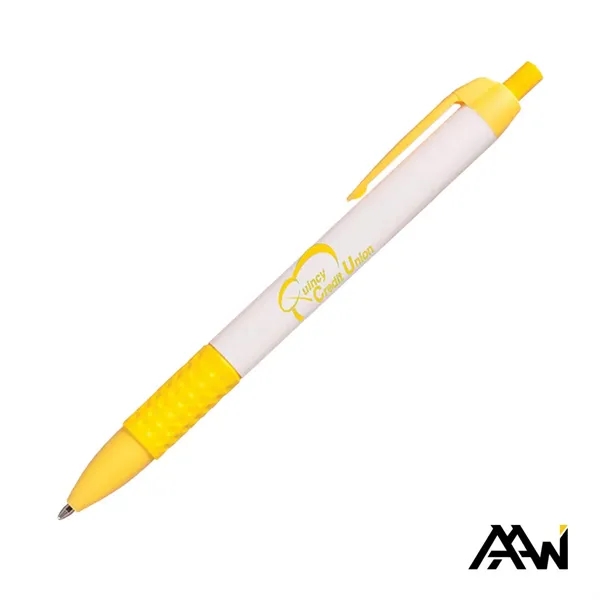 Widebody Grip Pen Glossy White Barrel - Matte - Widebody Grip Pen Glossy White Barrel - Matte - Image 14 of 15