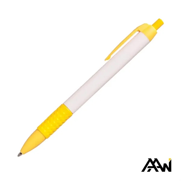 Widebody Grip Pen Glossy White Barrel - Matte - Widebody Grip Pen Glossy White Barrel - Matte - Image 15 of 15