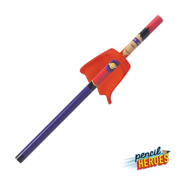 Pencil Heroes® Superhero Series Male w/Cape Pencil - Pencil Heroes® Superhero Series Male w/Cape Pencil - Image 5 of 5