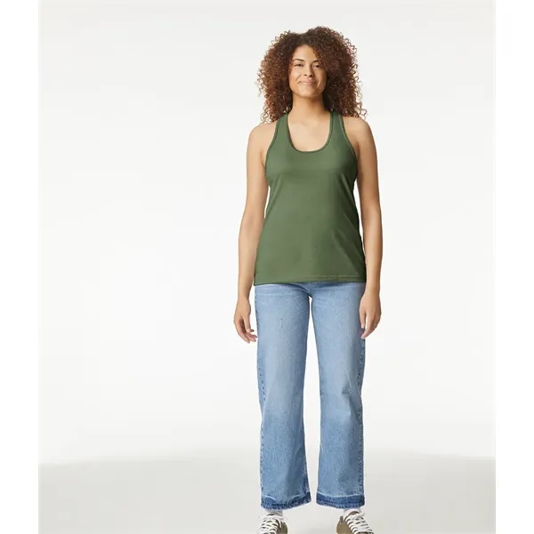 Softstyle CVC Womens Racerback