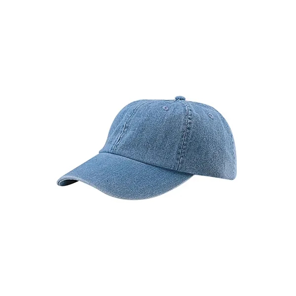 Custom Youth Washed Denim Cap