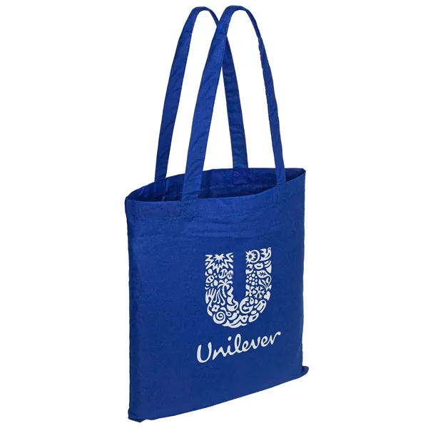 15"x16" Calico Cotton Tote Bag - 140GSM - 15"x16" Calico Cotton Tote Bag - 140GSM - Image 7 of 19