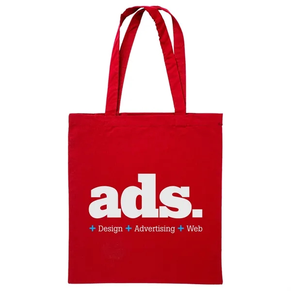 15"x16" Calico Cotton Tote Bag - 140GSM - 15"x16" Calico Cotton Tote Bag - 140GSM - Image 11 of 19